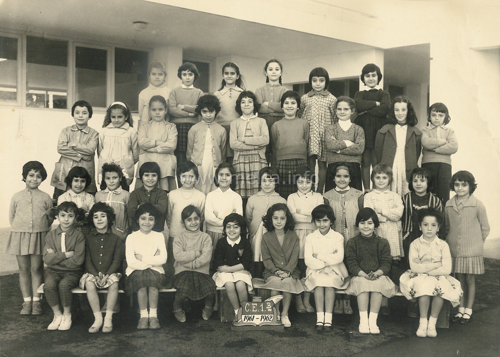 Cours El�mentaire 1B - 1961-62