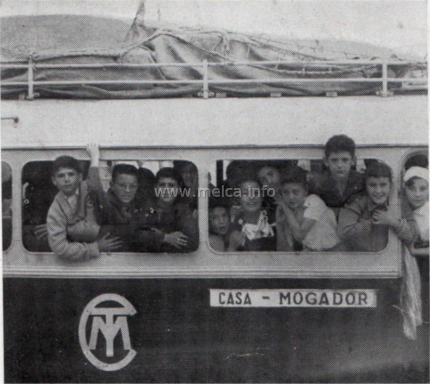 Cours Moyen2 - 1955 - Voyage � Oued Zem