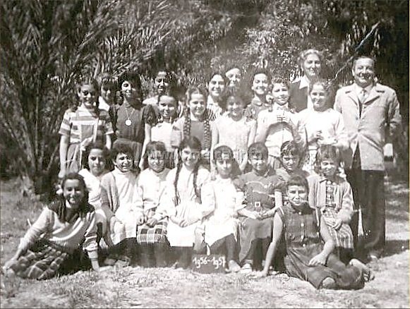 Cours Moyen2 - 1956 - 1957