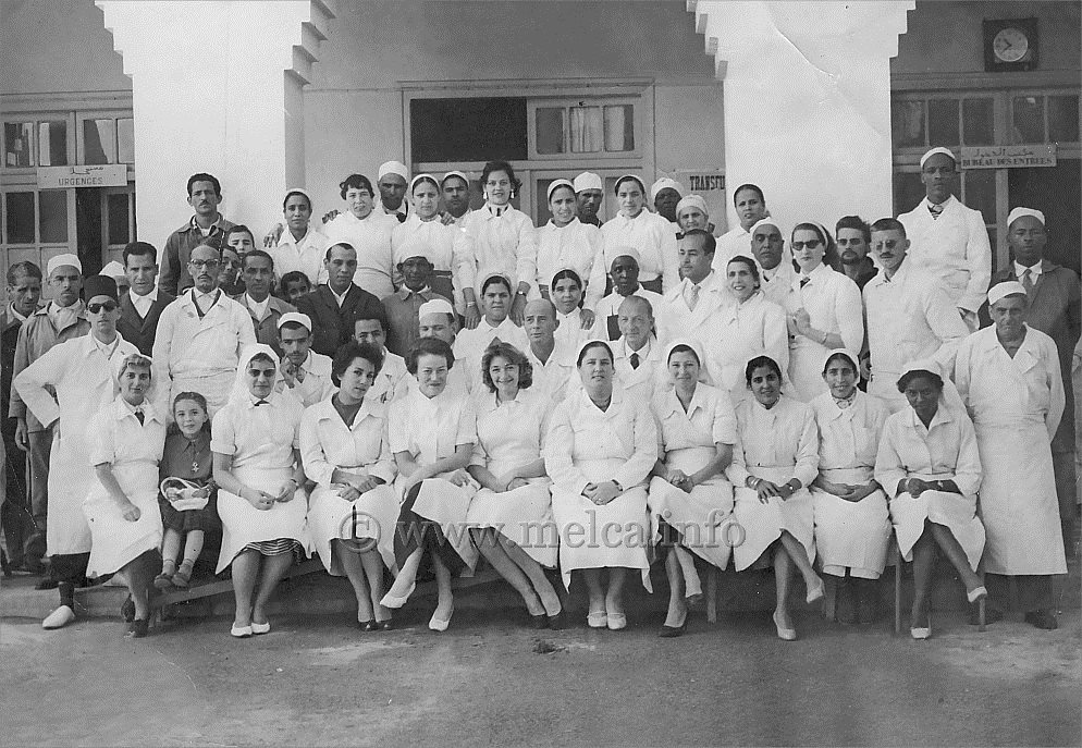 Le personnel de l'H�pital � Mogador